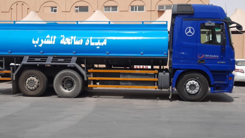 وايت ماء ١٨ طن صالحة للشرب جنوب الرياض